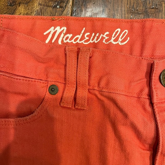 Madewell Coral Jean Shorts size 29 - Picture 2 of 5
